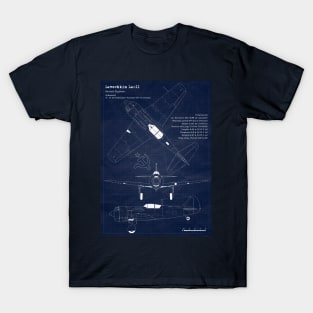 Blueprint Lavochkin La11 Blueprint T-Shirt